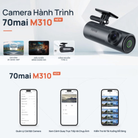 70mai M310 Plus 2K