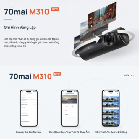 70mai M310 Plus 2K