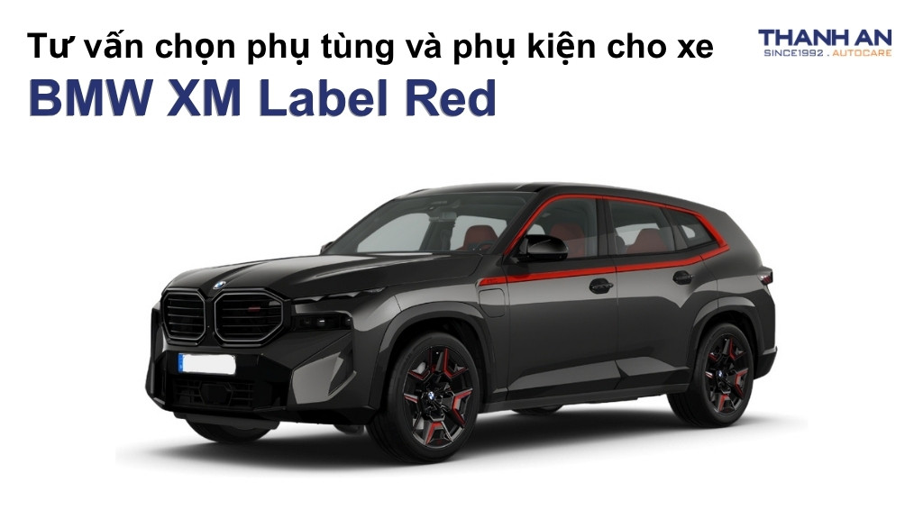 Phụ tùng và phụ kiện xe BMW XM Label Red