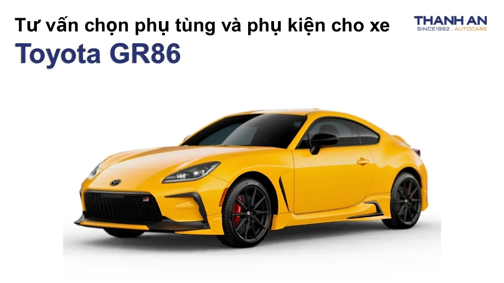 Phụ tùng và phụ kiện xe Toyota GR86