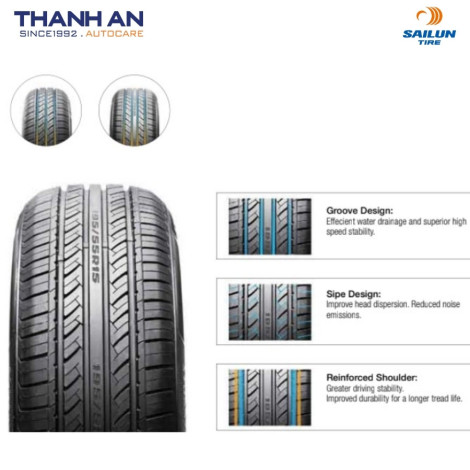Lốp Sailun 205/60R16 Atrezzo SH406