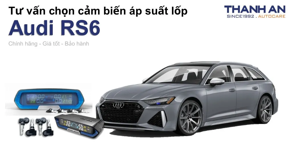 Cảm biến áp suất lốp xe Audi RS6 loại nào tốt? Bảng giá mới nhất