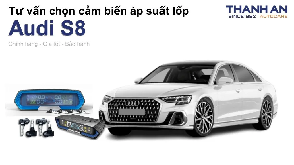 Cảm biến áp suất lốp xe Audi S8 loại nào tốt? Bảng giá mới nhất
