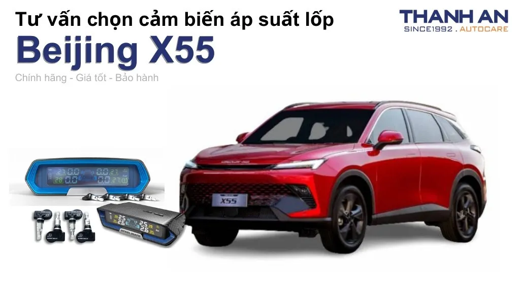 Cảm biến áp suất lốp xe Beijing X55 loại nào tốt? Bảng giá mới nhất