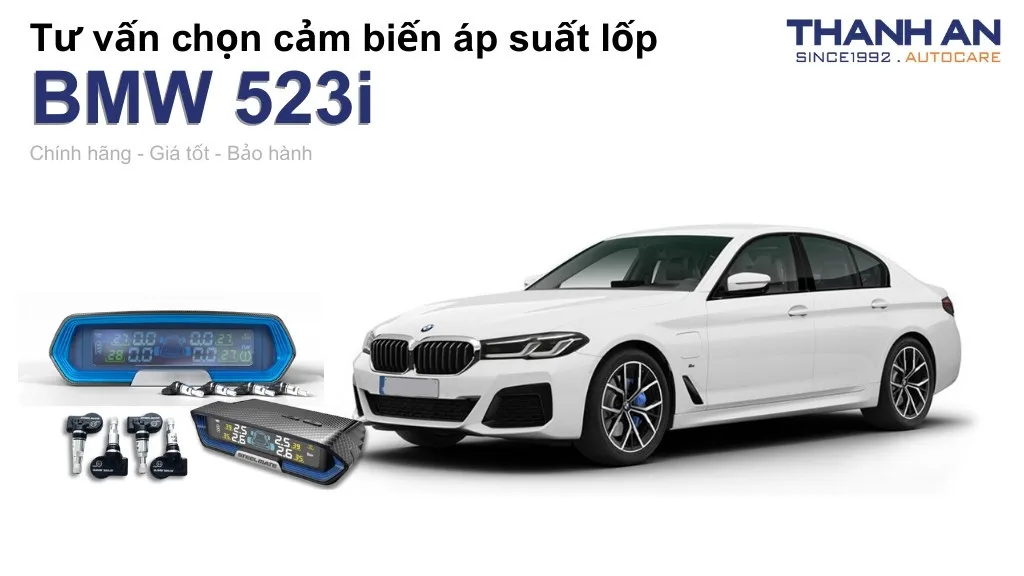 Cảm biến áp suất lốp xe BMW 523i loại nào tốt? Bảng giá mới nhất