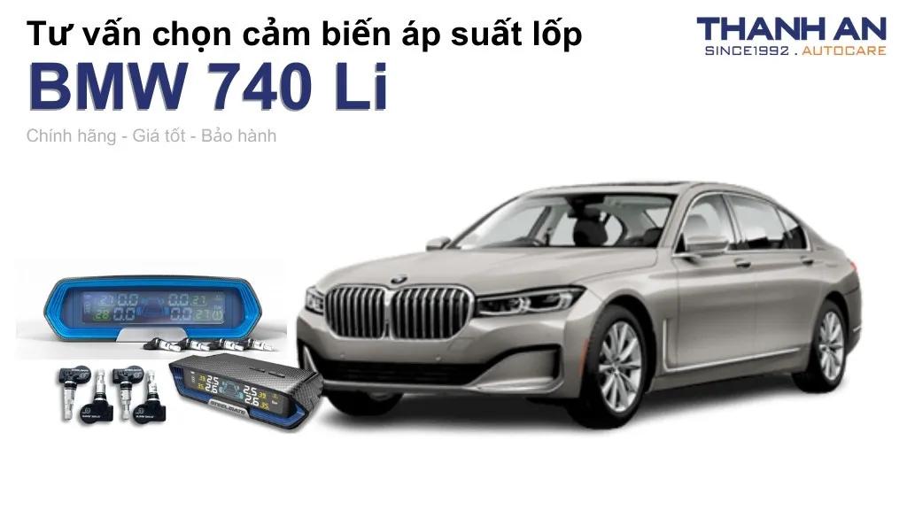 Cảm biến áp suất lốp xe BMW 740 Li loại nào tốt? Bảng giá mới nhất