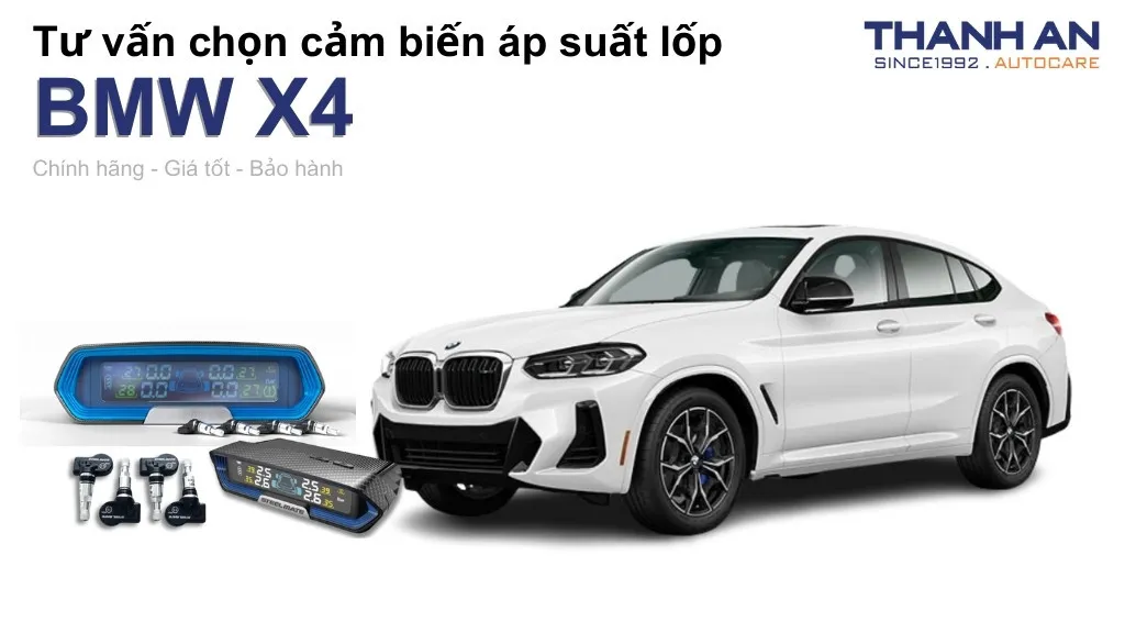 Cảm biến áp suất lốp xe BMW X4 loại nào tốt? Bảng giá mới nhất