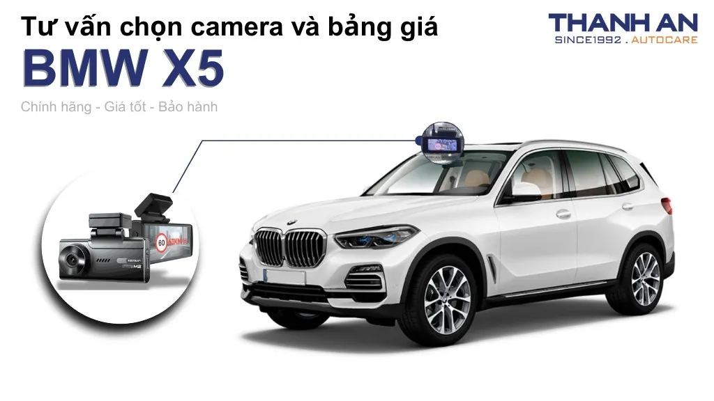 Camera hành trình xe BMW X5 loại nào tốt? Bảng giá mới nhất