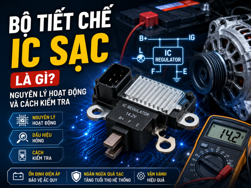 Bộ Tiết Chế IC Sạc Là Gì? Vai Trò Và Dấu Hiệu Hư Hỏng Cần Biết