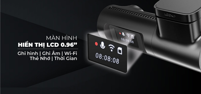 VIETMAP TS-C1 Thiết kế nhỏ gọn, tối ưu tầm nhìn