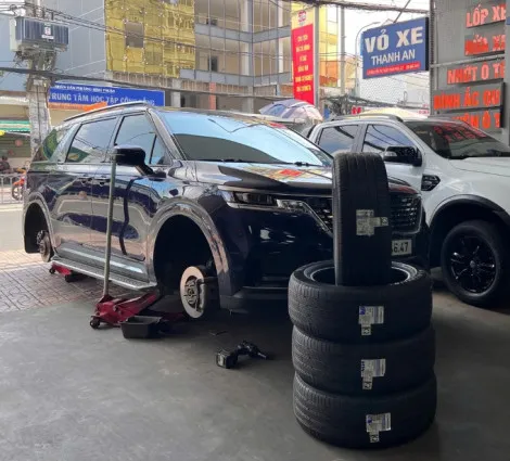 Thay lốp xe ô tô Đắk Lắk: Chính hãng, giá tốt, uy tín