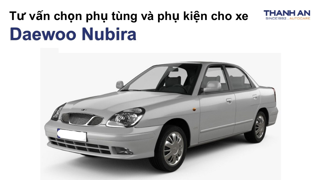 Phụ tùng và phụ kiện xe Daewoo Nubira