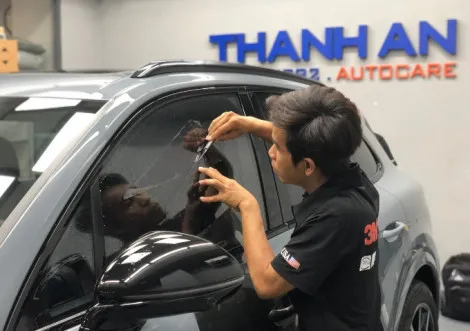 dan phim cach nhiet xe ô tô  tai quận 7 tp hcm