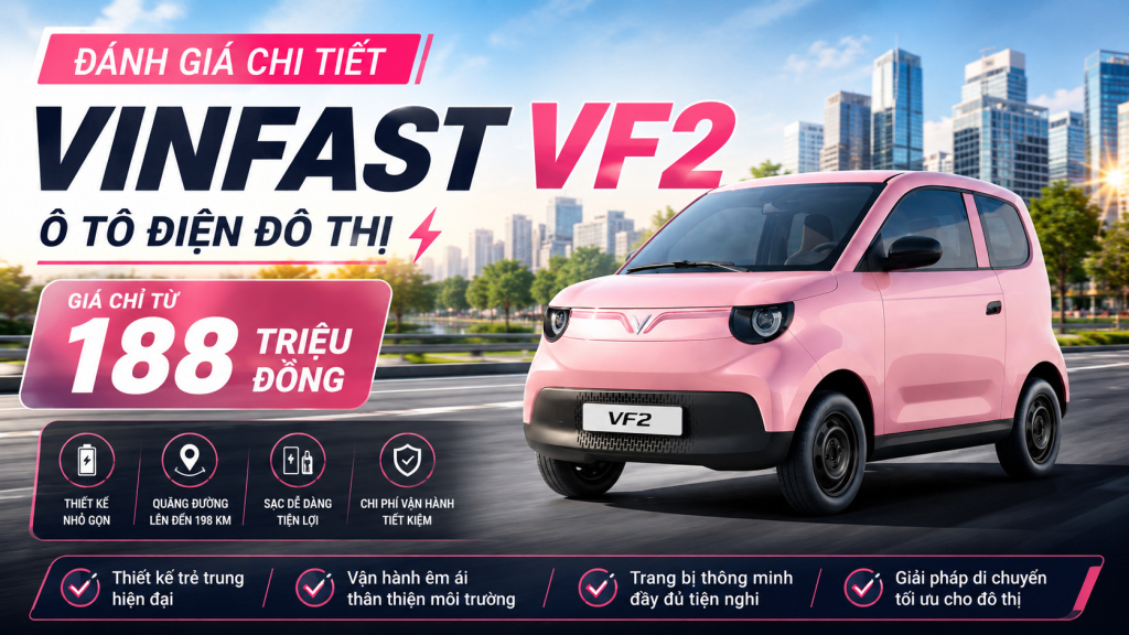 Đánh Giá Chi Tiết VinFast VF 2: Thiết Kế, Thông Số, Giá Bán Và Khả Năng Vận Hành