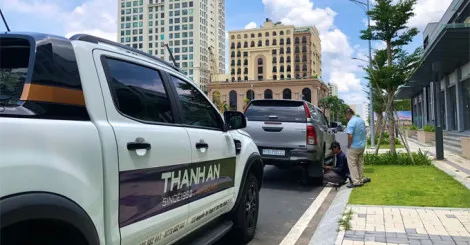 Dịch vụ thay lốp xe ô tô tại nhà