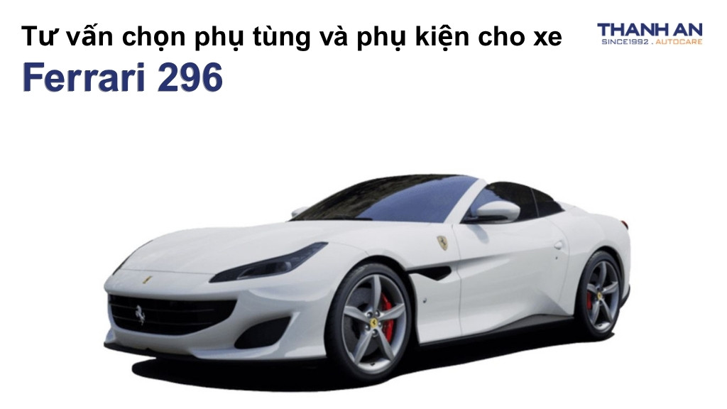 Phụ tùng và phụ kiện xe Ferrari 296