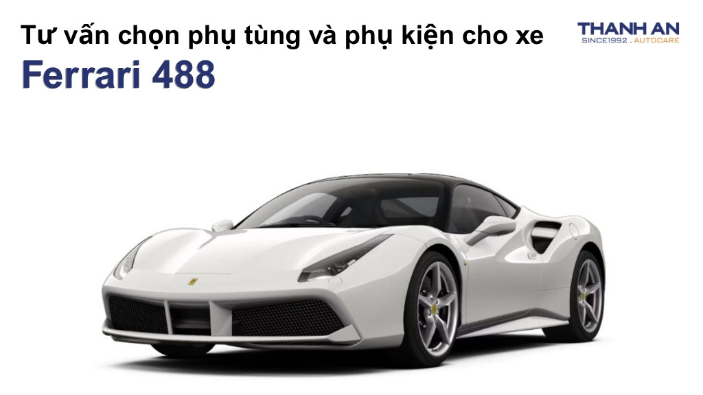 Phụ tùng và phụ kiện xe Ferrari 488