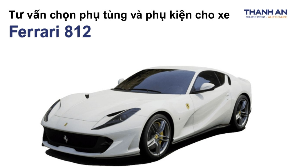 Phụ tùng và phụ kiện xe Ferrari 812