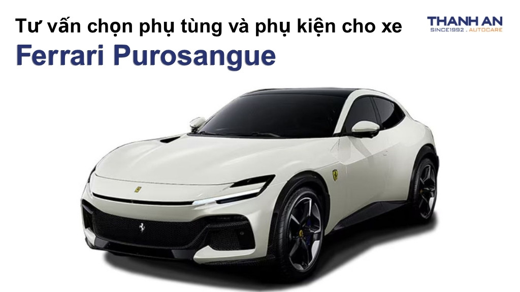 Phụ tùng và phụ kiện xe Ferrari Purosangue