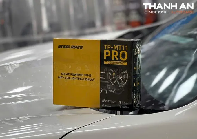 Lắp đặt cảm biến áp suất lốp xe hơi tại Thanh An Autocare