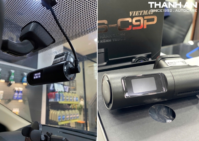 Lắp camera hành trình Vietmap TS-C9P tại Thanh An Autocare quận 7