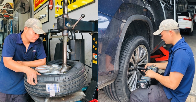 Kỹ thuật viên chuyên nghiệp tại Thanh An Autocare sẵn sàng phục vụ Quý khách hàng