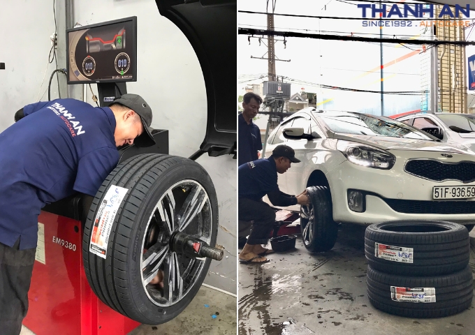 Khách hàng thay 2 Lốp Hankook 225/45R17 Ventus Prime3 K125 Indonesia cho xe Kia Rondo