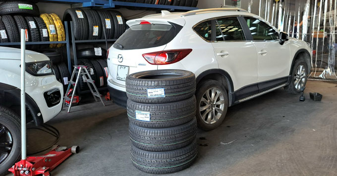 Thay lốp Toyo Tires 225/55R19 cho Mazda CX-5 uy tín chính hãng giá tốt tại Thanh An Autocare Quận 7