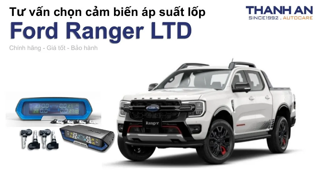 Cảm biến áp suất lốp xe Ford Ranger LTD loại nào tốt? Bảng giá mới nhất