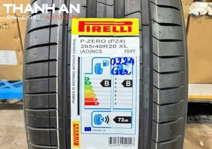 Giao lốp Pirelli 265/40R20 P Zero đi thành phố Bạc Liêu