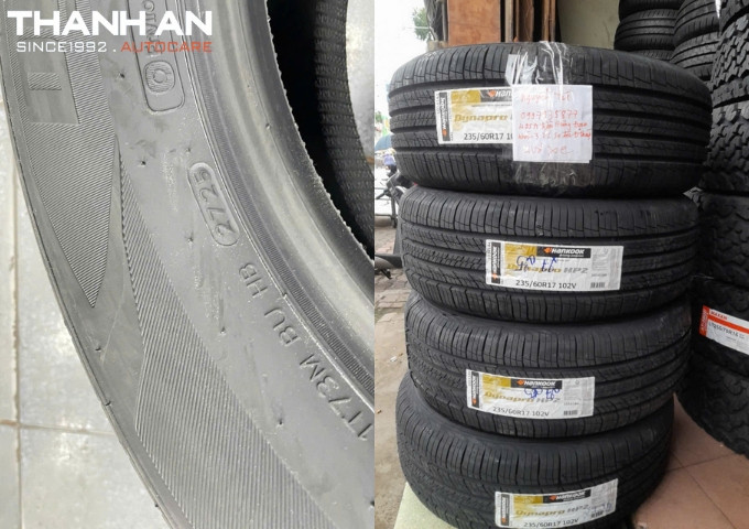 Giao lốp đi Sa Đéc, Đồng Tháp - 4 lốp Hankook 235/60R17
