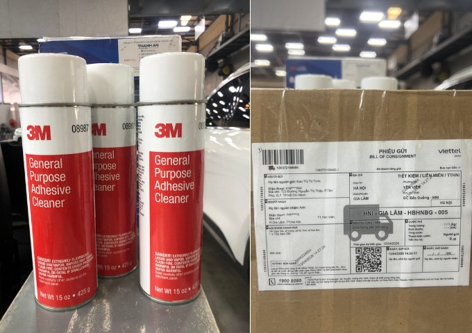 Vượt 1700km: Khách Hà Nội chốt mua dung dịch 3M 08987 từ TPHCM cực nhanh gọn