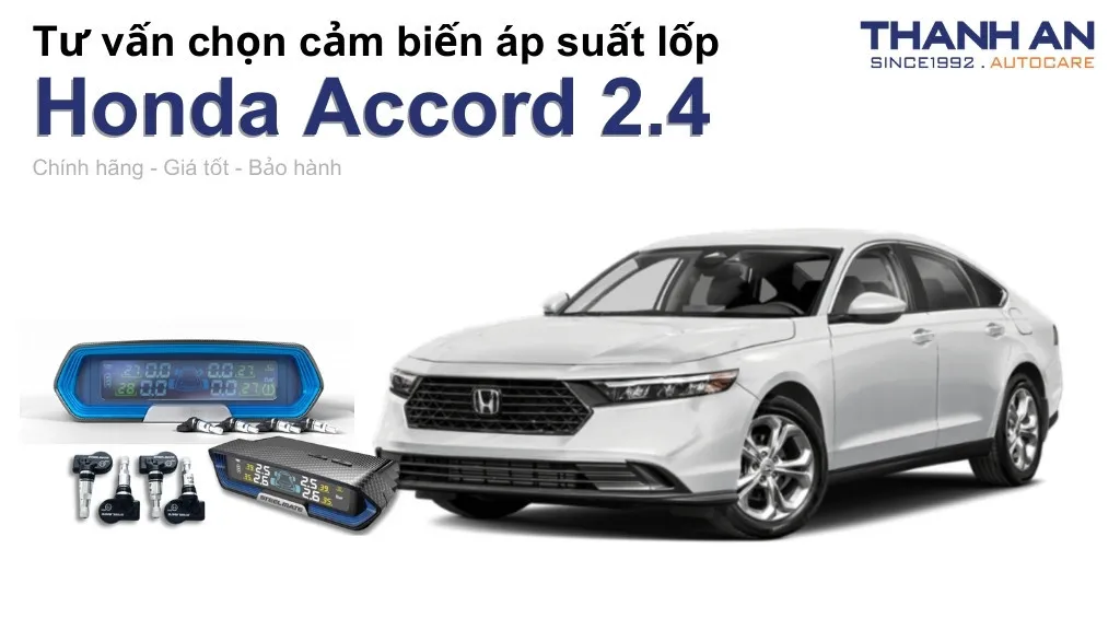 Cảm biến áp suất lốp xe Honda Accord 2.4 loại nào tốt? Bảng giá mới nhất