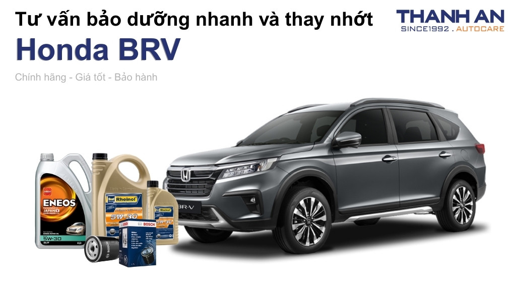 Dầu nhớt xe Honda BRV loại nào tốt? Bảng giá mới nhất