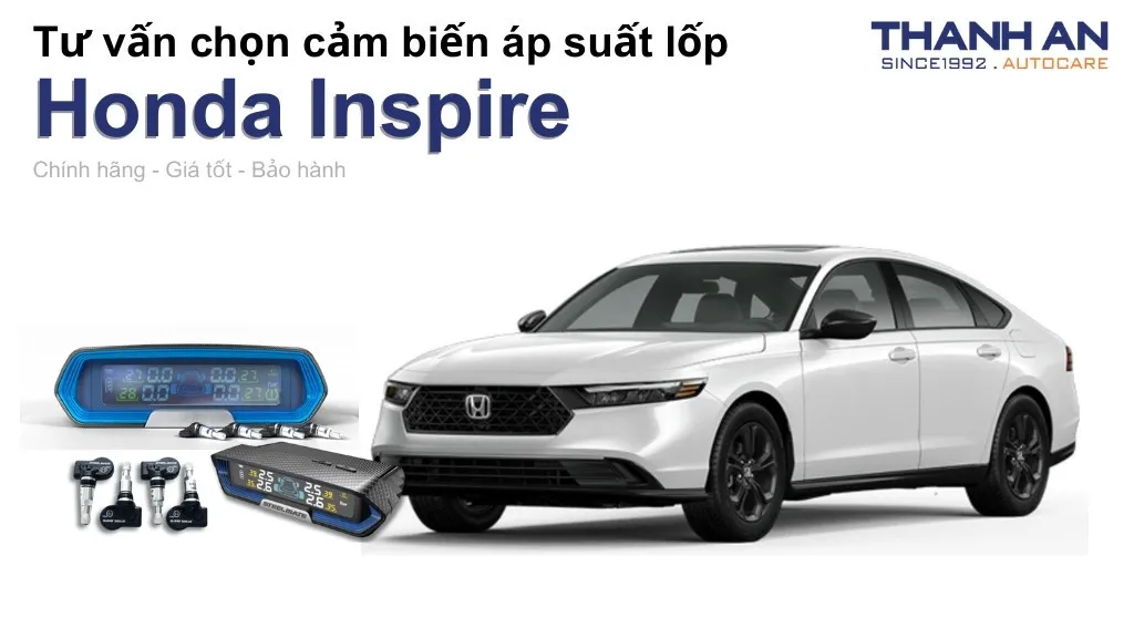 Cảm biến áp suất lốp xe Honda Inspire loại nào tốt? Bảng giá mới nhất