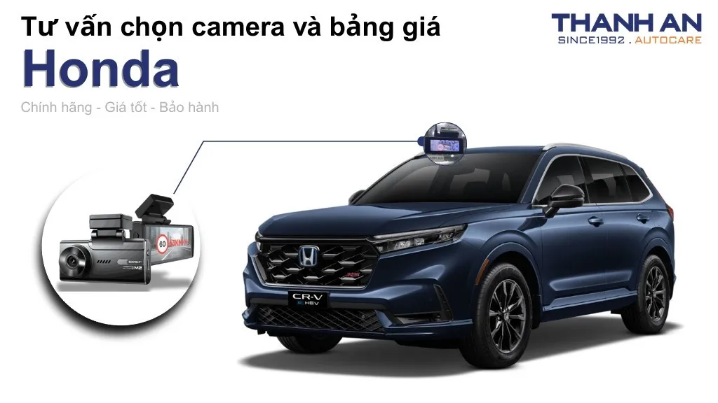 Camera hành trình xe Honda loại nào tốt? Bảng giá mới nhất