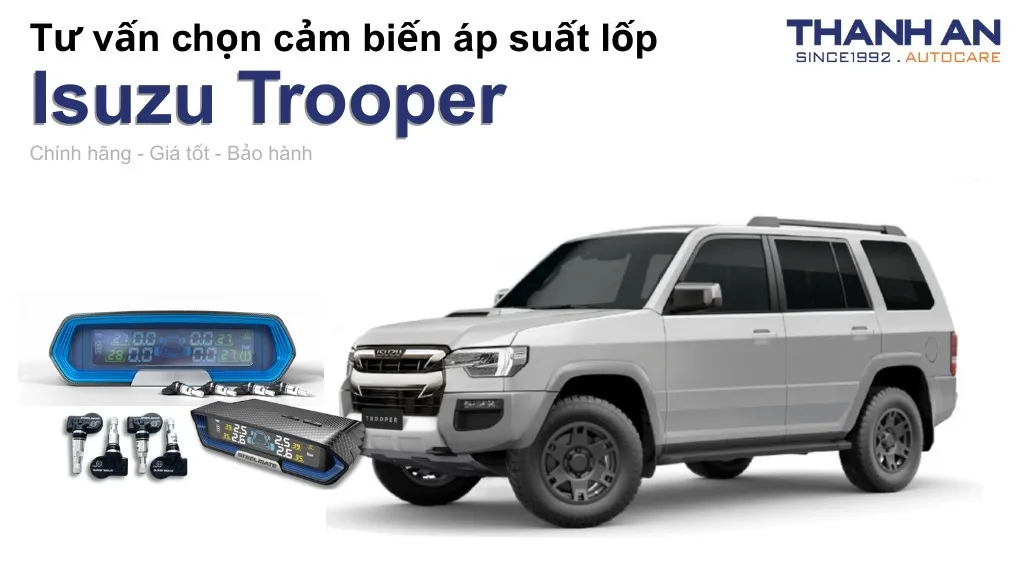 Cảm biến áp suất lốp xe Isuzu Trooper loại nào tốt? Bảng giá mới nhất