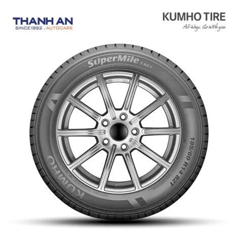 Lốp Kumho 185/60R15 Super Mile TX61 Việt Nam
