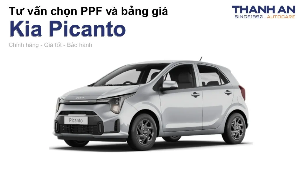 Dán PPF xe Kia Picanto loại nào tốt? Bảng giá mới nhất