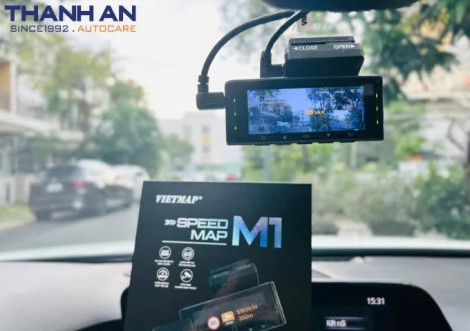 Vietmap Speedmap M1: Cảnh báo tốc độ bằng giọng nói, Ghi hình sắc nét 2k