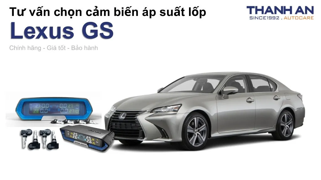 Cảm biến áp suất lốp xe Lexus GS loại nào tốt? Bảng giá mới nhất