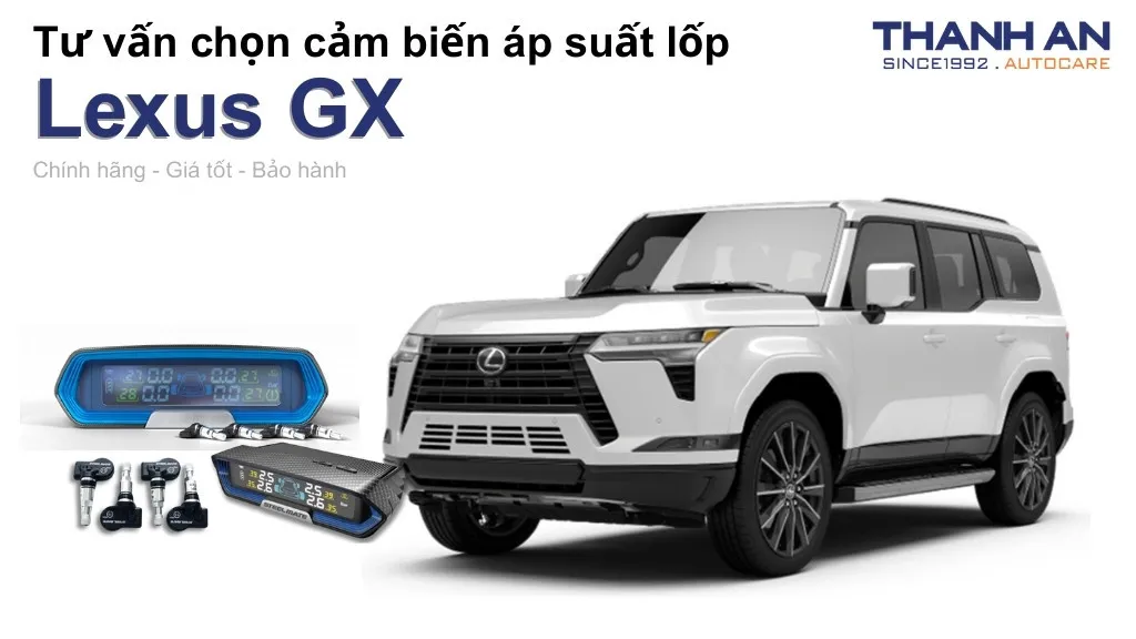 Cảm biến áp suất lốp xe Lexus GX loại nào tốt? Bảng giá mới nhất