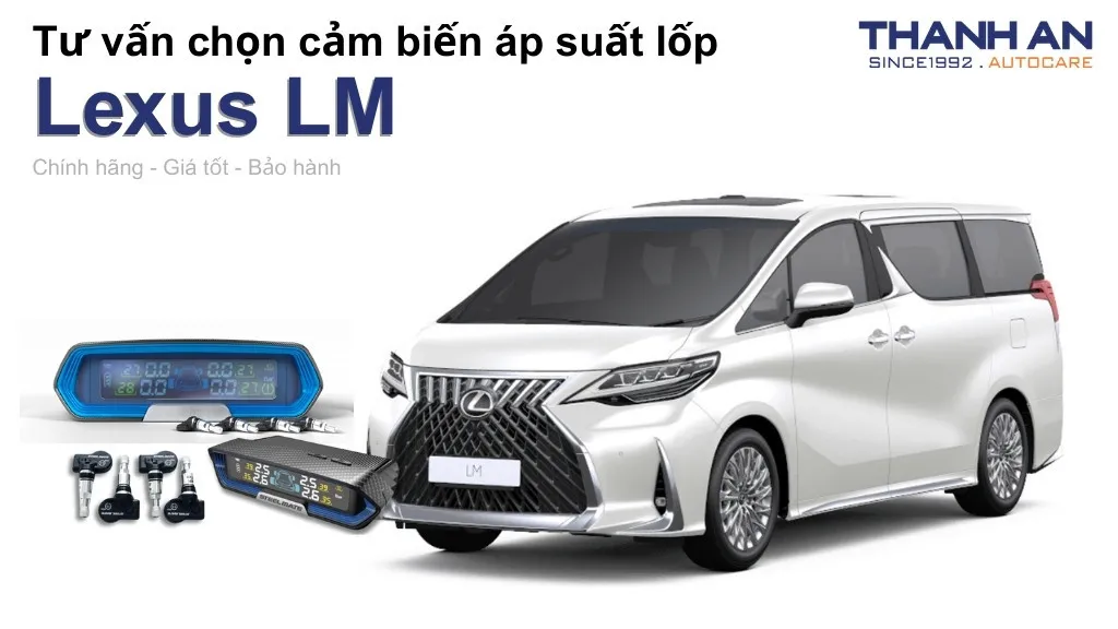 Cảm biến áp suất lốp xe Lexus LM loại nào tốt? Bảng giá mới nhất