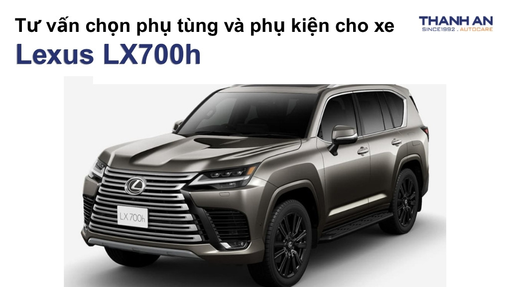 Phụ tùng và phụ kiện xe Lexus LX700h