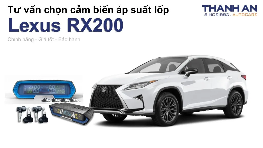 Cảm biến áp suất lốp xe Lexus RX200 loại nào tốt? Bảng giá mới nhất