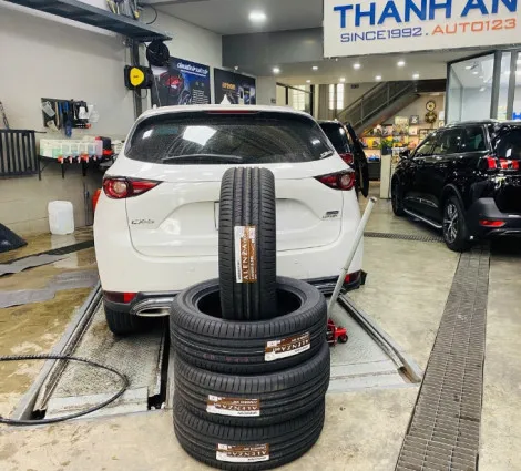 Thay Lốp Ô Tô Hậu Giang: Giao Lốp Chính Hãng Tận Nơi Từ Thanh An
