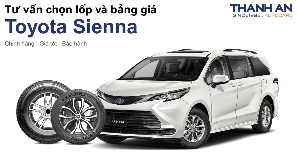 Phụ tùng và phụ kiện xe Toyota Sienna