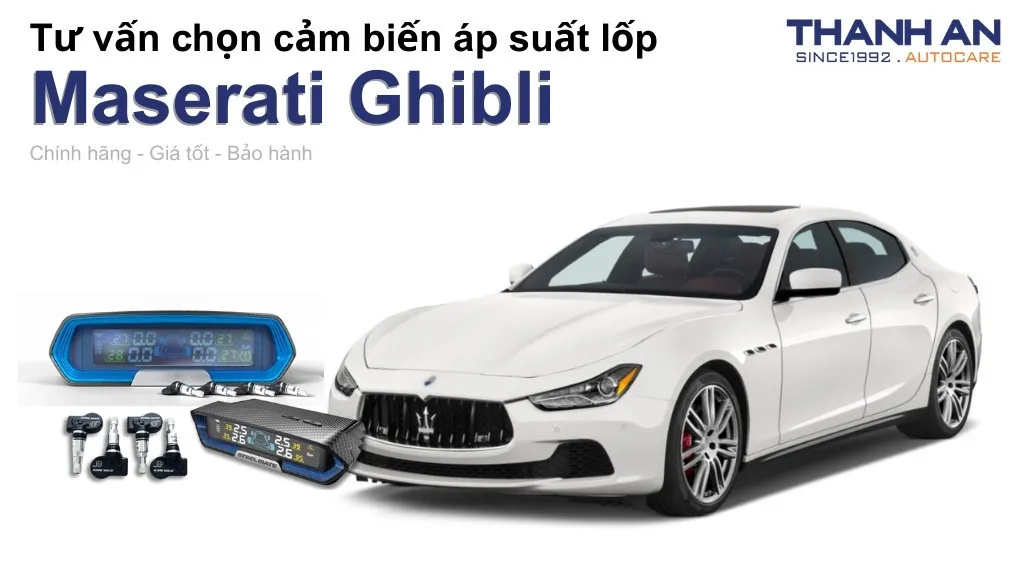 Cảm biến áp suất lốp xe Maserati Ghibli loại nào tốt? Bảng giá mới nhất