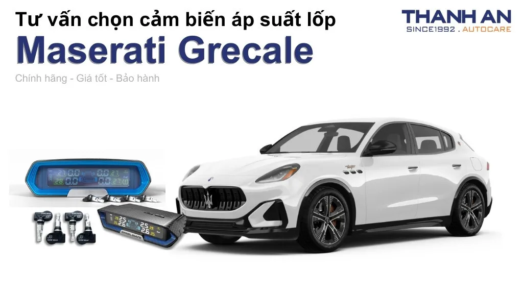 Cảm biến áp suất lốp xe Maserati Grecale loại nào tốt? Bảng giá mới nhất