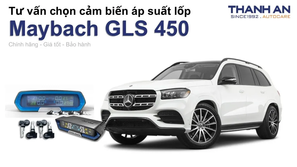 Cảm biến áp suất lốp xe Mercedes Maybach GLS 450 loại nào tốt? Bảng giá mới nhất